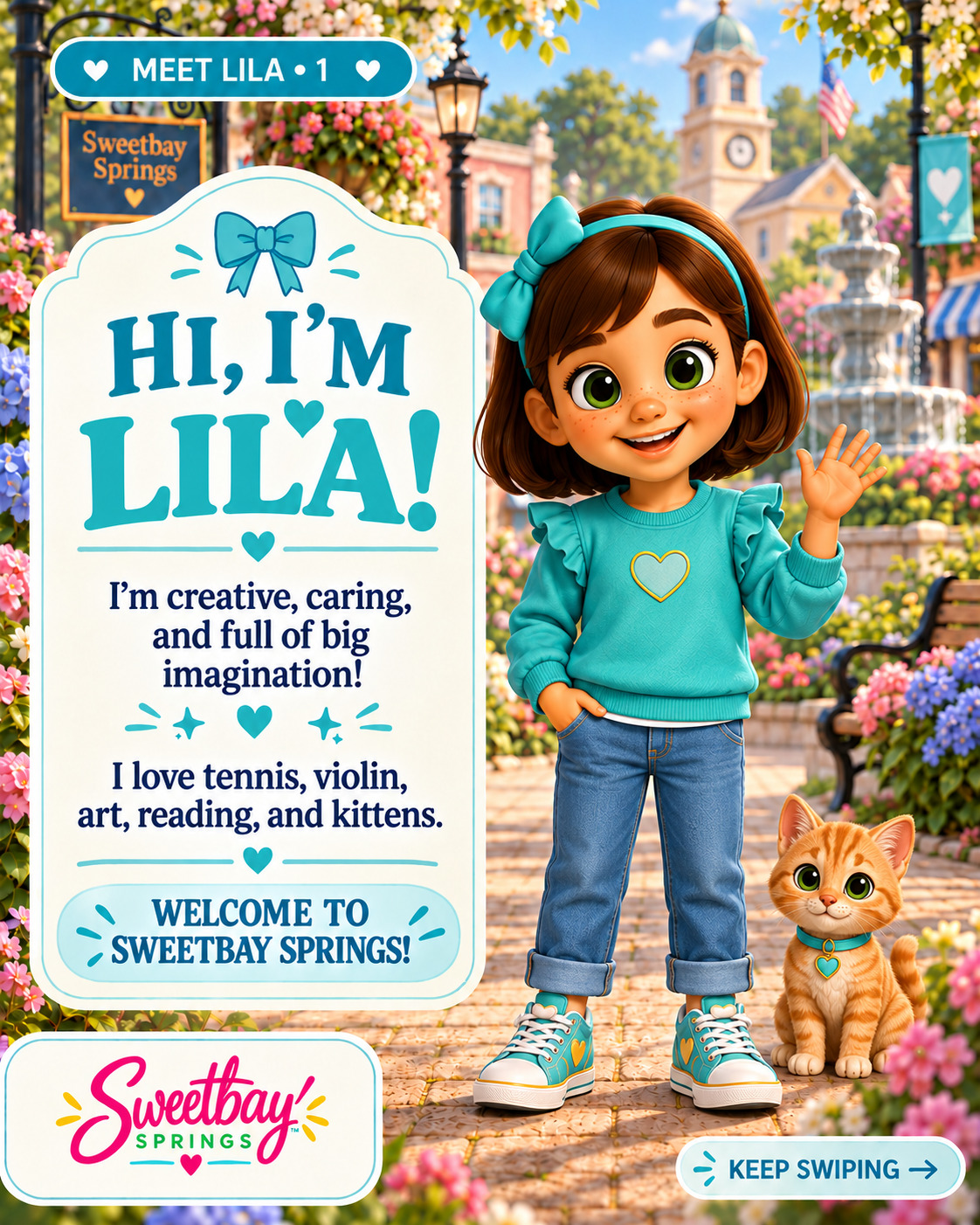 Meet Lila, slide 1 of 7