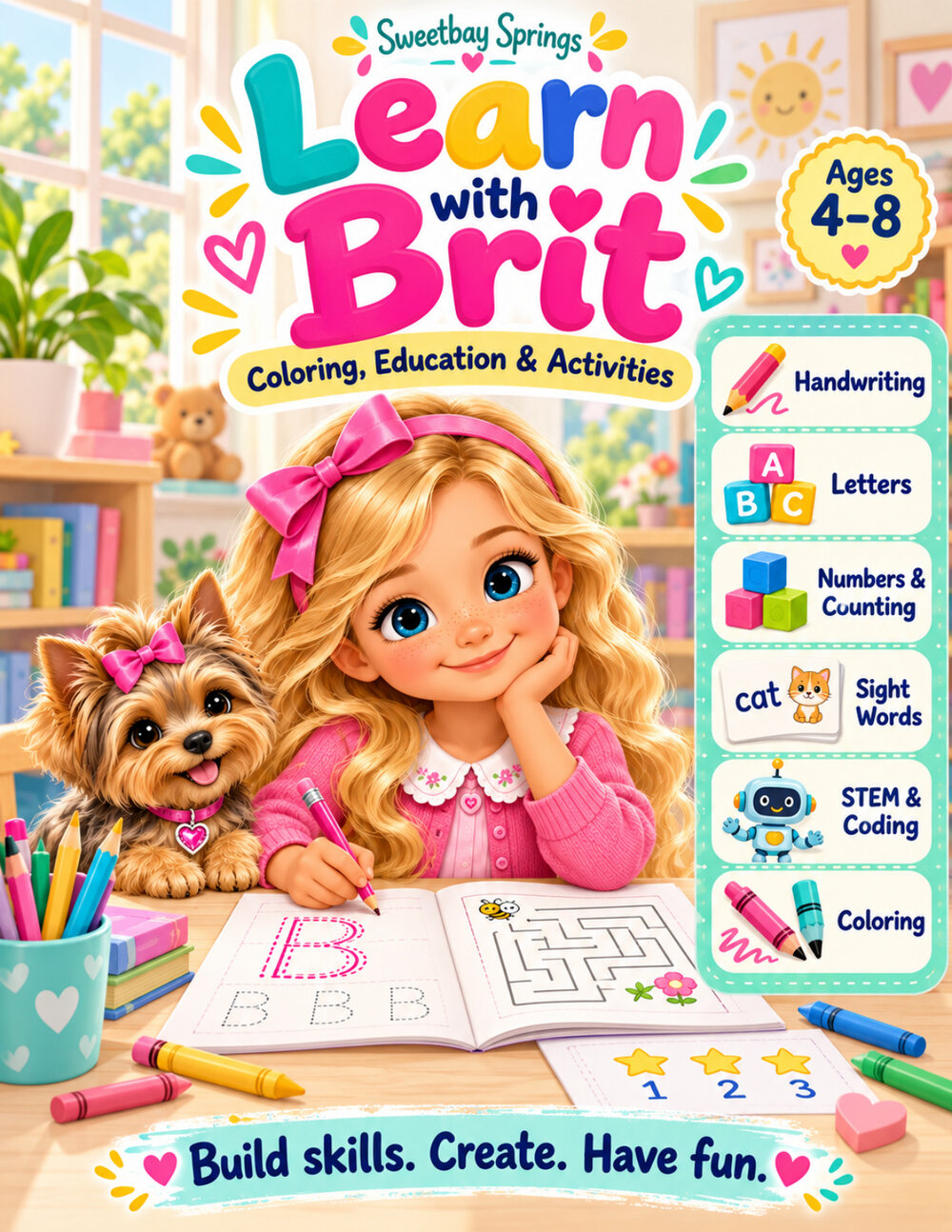 Learn with Brit book cover
