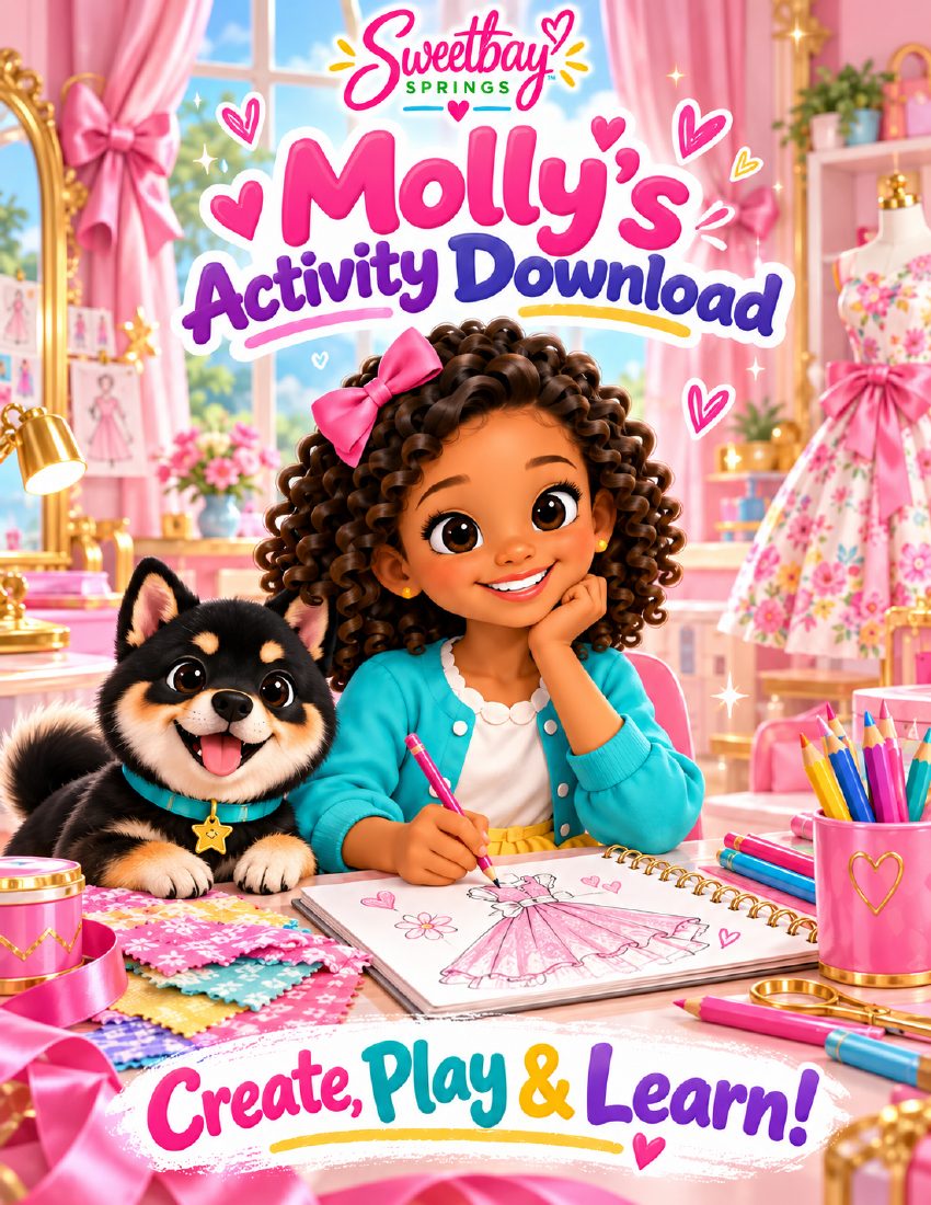 Cover of Molly’s Activity Download for children ages 4–8